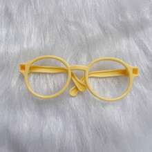 无镜片娃娃眼镜，娃娃个性化配饰，可爱毛绒娃娃拍照道具，眼镜配件 - 彩色 - 查看 8