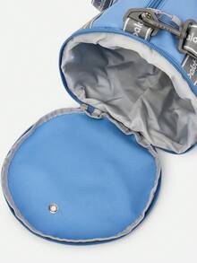 Balabala Túi bơi chống thấm nước cho trẻ em, ngăn đựng đồ ướt và khô thời trang - xanh và trắng - Xem 3