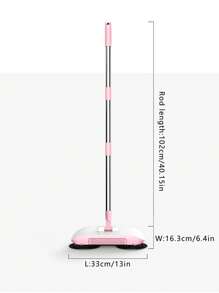 A Manual Sweeping Machine Suitable For Household Use, Combining Sweeping And Mopping, Equipped With A Broom And Dustpan Set, Broom Tools