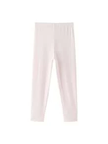 Annil Children's Clothing, Girls, Middle And Large Children's Knitted Long Johns, Basic Leggings, Autumn