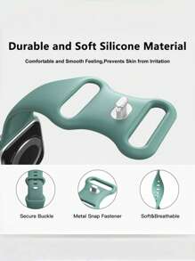 6 paquetes compatibles con Band 38mm 40mm 41mm 42mm 44mm 46mm 45mm 49mm - Correa de silicona suave para Series 10/9/8/SE/Ultra 1 y 2, 12 colores diarios, resistente al agua para oficina y gimnasio