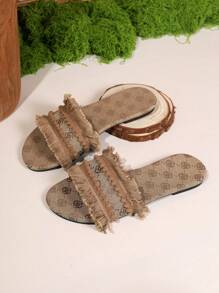 Nouvelles sandales plates d'été pour femmes, style rétro romain, avec bout ouvert, confortables et , chaussures à bout ouvert