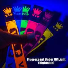 100/600pc Waterproof Activity Bracelet Wristband With Numbering, Lightweight Identification Wristband, Neon Color, For Events, Music Festivals, Holiday Celebrations