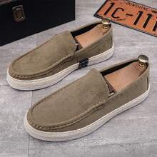 Slip-On Slouchy Shoes, Summer Breathable Soft-Sole Fisherman Flats, Flat Deck Shoes, Cross-Border Bestselling Casual Sports Shoes For Men - Print - View 13