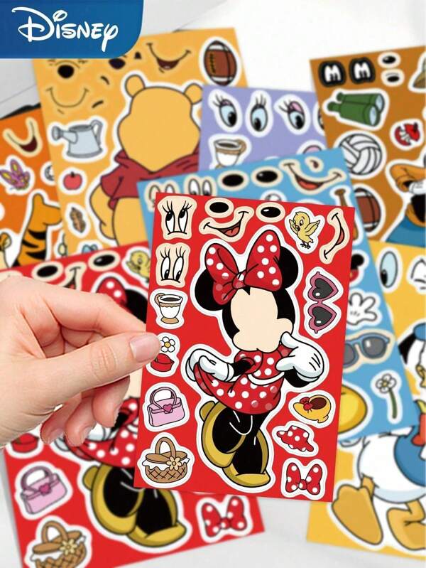 Cartoon Character Collage Stickers, Waterproof Decal Stickers For Cup, Laptop, Computer, Phone, Luggage, Stationery DIY