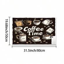 1 pieza Felpudo drenante para encimera de cocina, alfombrilla antideslizante absorbente de agua, felpudo de uso múltiple lavable para encimeras, cafeteras, mesas de comedor, platos