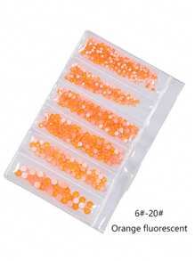 1728 Pcs Flat Back Crystal Glass Nail Art Rhinestones. 4#-12# 6 Sizes Mix DIY Decorations For Nails, Clothes, Bags, Hair Accessories, Cars, Beddings, Pendants, Etc. Suitable For Teenage Girls, Women Nail Art, Eye Makeup, Face Stickers, Jewelry Decoration Flat Back Rhinestones. 6 Bags Of Crystal Glass Flat Back Rhinestones. Nail Charms Nail Gems Nail Supplies