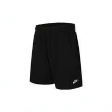 Nike 男士 AS M NK CLUB 针织短裤 - FQ4361-010 - 黑色 - 查看 1