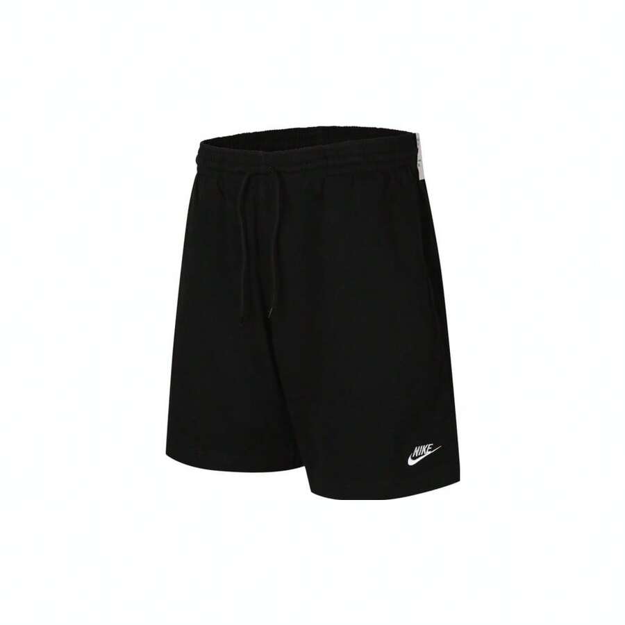 Nike 男士 AS M NK CLUB 针织短裤 - FQ4361-010 - 黑色 - 查看 1