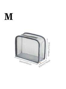 1pc Transparent Handbag Dust Cover Bag, Hanging Storage, Suitable For Wardrobe, Portable Dust Proof Bag For Various Bags, Transparent Wallet Storage Bag, Transparent Handbag Dust Cover Organizer Bag With Zipper - White - View 27