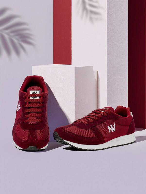 Tenis Masculino/Feminino Casual Leve Confortavel Bordo vermelho vinho Todo Estiloso Calce bem NVZ 03