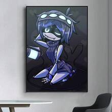1pc /3PCSWall Arts Posters Optional Frame Anime Vintage M- Drone Poster Fancy Poster Living Room Bar Retro Decorative Painting Middle Suitable For Living Room, Bedroom, Kitchen, Home Office - High Quality, Indoor/Outdoor Frameless/Framed Canvas Art