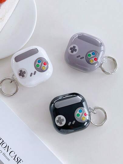 Game Soft Bluetooth Earphone Case Protector Compatible With Galaxy Buds Live/Buds 2/Buds 2 Pro/Buds FE