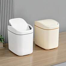 Small Garbage Can: No Electricity Needed, Suitable For Living Room, Tea Area, Office, Nightstand, Bathroom, Bedroom, And Home