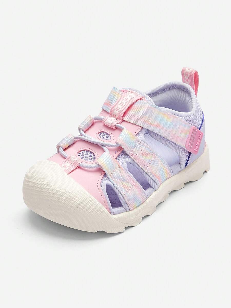Balabala Unisex Kids Anti-Slip Water Shoes, Breathable Outdoor Sandals - Pink Purple - View 1