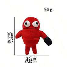 REPO游戏配件可爱电子邮件人公仔节日礼物电子邮件人毛绒玩具公仔，生日礼物，节日礼物，完美礼物，礼物，玩具 - 彩色 - 查看 15