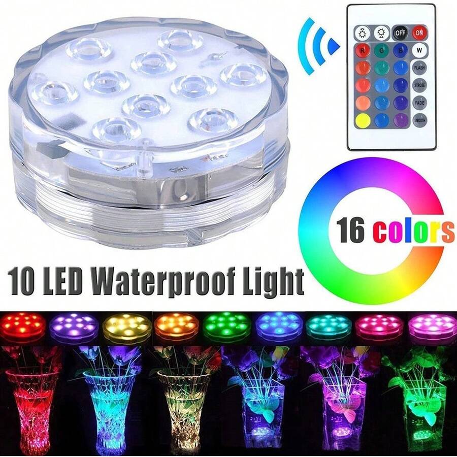 Luces flotantes impermeables para piscina con energía solar, multicolor, cambiantes, lámpara flotante para estanque, pecera, piscina, bola solar flotante, luz sumergible RGB con control remoto para decoración de acuario, jardín, fiesta de Año Nuevo
