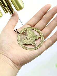1 件超大铜仿古户外风铃 - 和谐铝合金管，适用于花园、庭院和家居 - 耐用、防锈、大气艺术 - 銅色 - 查看 6