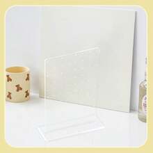 72-Slot Acrylic Earring Holder, Transparent Acrylic Earring & Lip Ring Display Stand, Jewelry Organizer Rack, Essential For Women Travel & Dorm, Autumn Decor - Transparent - View 5