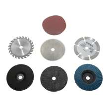 7 PCS 3-Inch ProCut Round Saw Blades With 75mm Grinding Discs - Durable Steel Construction, Includes Chainsaw Blade, Metal Cutting Tool Set For Woodworking And DIY Projects, Woodworking Tools|Durable Steel Blades|Chain Saw Blade, Saw Blades For Chainsaws