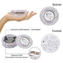 Luces flotantes impermeables para piscina con energía solar, multicolor, cambiantes, lámpara flotante para estanque, pecera, piscina, bola solar flotante, luz sumergible RGB con control remoto para decoración de acuario, jardín, fiesta de Año Nuevo - Versión de batería AAA - Ver 7