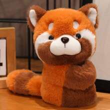 Cute Little Animal With Snap Ring, Sitting Style, Raccoon, Fox, Koala, Panda Doll, Wristband, Party Event Gift, Doll With Snap Ring In Hand - 彩色 - 查看 17