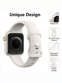 6 paquetes compatibles con Band 38mm 40mm 41mm 42mm 44mm 46mm 45mm 49mm - Correa de silicona suave para Series 10/9/8/SE/Ultra 1 y 2, 12 colores diarios, resistente al agua para oficina y gimnasio