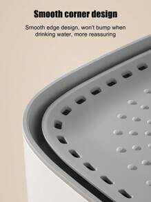 نافورة مياه أوتوماتيكية للقطط مع فلتر، سعة كبيرة، موزع مياه أليكتروني---أذكي للحيوانات الأليفة، تصميم دفق هادئ، مضخة مياه قابلة للضبط، تدوير مياه منخفض الديسيبل، مناسبة للكلاب والقطط