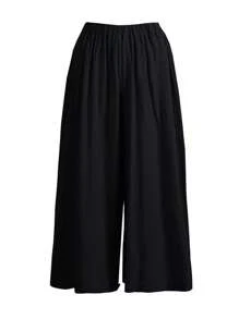 Women Wide Leg Pants, Elegant High Waist Loose Solid Casual Long Trousers Streetwear