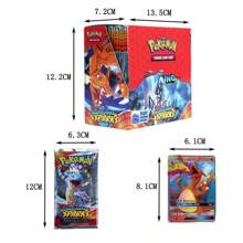 pokemon 36 Packs/360 Pcs Photo Cards For Collectors, TCG Battle Card Boxes, Pokemon Holographic Foil Trading Card Game (TCG) Booster Packs, 10 Pcs/9 Pcs Random Cards Per Pack - Including Pikachu And Rare Holographic, Trading Card Game Anime Party Gifts, Student Collection Game Cards, Holiday And Christmas Gifts