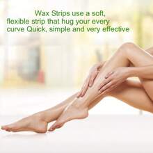 Wax Strips For Face, Painless And Quick Hair Removal Kit, Suitable For All Skin Types, For Women Arms, Legs, Underarm Hair, 1pc/5pcs/10pcs Random Color And Design