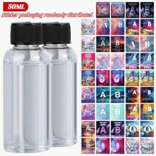 20ml/50ml/100ml/250ml/500ml Crystal Epoxy Resin AB Glue, 1:1 Ratio, 12-24 Hrs Curing, No Bubbles, DIY, River Table, Non-Yellowing, High Hardness, Smooth Finish