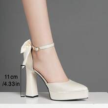 女士镂空高跟鞋，超高跟，粉色、杏色、白色、黑色、红色、银色、金色可选，时尚鞋履