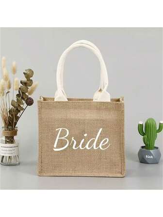 Borsa shopping regalo per la sposa, regalo da viaggio per matrimonio, fidanzamento e luna di miele per la moglie, regalo per addio al nubilato, decorazione per il matrimonio