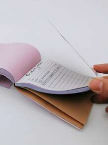 Thank You Receipt Books With Cardboard, 2-Part Small Business Carbon-Free Invoice Book 3.74x5.12 Inches(Set Of 50) Order Book Receipt Books Invoice Book For Business,School Supplies,Back To School