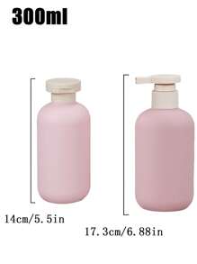 Travel Silicone Refillable Bottles, Squeeze Bottles With Flip Cap For Creams, Lotions, Shampoo, Conditioner