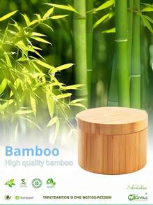 Spice Racks Spice Storage Box With Lid Condiments Holder Seasoning Pepper Salt Sugar Storage Container Kitchen Spice Bottle,Customized Text And Graphics,Bamboo Storage Box – Spice Jar, Tea Canister, Jewelry Organizer, Multi-Compartment Storage For Kitchen & Home Decor, Moisture Resistant, Magnetic Flap, Perfect Gift For Housewarming, Mother's Day, Weddings & Special Occasions