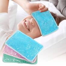 1pc Gel Beads Ice Pack Ice Bag With Strap-Reusable Hot & Cold Pack Compress For Knee, Shoulder, Foot, Back, Ankle, Neck, Hip, Elbow, Wisdom Tooth-7.76''x4.93'' Essential For Cooling Off