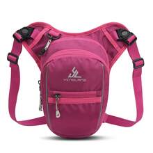 1 pieza Bolsa de pierna para hombres, riñonera para mujeres y hombres, bolsa de muslo para exterior, moto, bandolera - Multicolor - Ver 4
