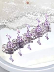 彩色极光美甲练习贴片，新款美甲练习贴片，便携式多色练习工具，适合初学者 - 彩色 - 查看 16