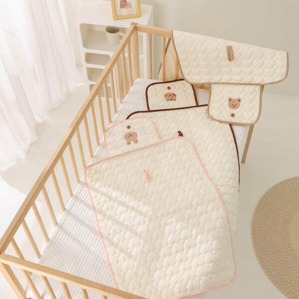 1 Stück Baby tragbares faltbares Wickelunterlage, multifunktionale wasserdichte Baby Wickelauflage