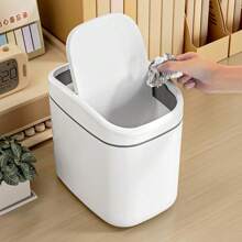 Small Garbage Can: No Electricity Needed, Suitable For Living Room, Tea Area, Office, Nightstand, Bathroom, Bedroom, And Home