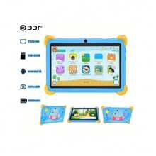 It Has A Large 7-Inch Screen And Is Equipped With The Smooth Android 13 System. With A Built-In Large-Capacity 32GB Storage, It Enables Convenient WiFi Connection. The Front And Rear Dual Cameras Can Record Both Daily Life And Study. A Vast Amount Of Educational Software Is Pre-Installed, Allowing You To Start Learning Right Away. The Sturdy Protective Case Provides Attentive Protection.