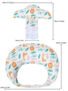 1pc Large Baby Nursing Pillow, Multifunctional Breastfeeding Pillow For Pregnant Women, Anti-Spit Milk Newborn Baby Pillow, Soft Maternity Nursing Supplies, Upgraded Comfortable Nursing Pillow, Essential For Newborn Boys And Girls, All Seasons