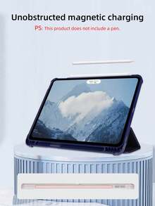 海军蓝多角度可折叠支架保护套，兼容 iPad Mini 4/5/6/Mini 7/9.7/10.2/10.5/Air 4/Air 5/第十代/10.9/Pro 11 英寸/Air 11 (M2)/Air 13 (M2)/Pro 11 (M4)/Pro 13 (M4) 2024、12.9 英寸 Air 13 (M3 2025)、11 英寸 Air (M3) 2025、11 英寸 (A16) 第十一代 2025。 - 深藍 - 查看 8