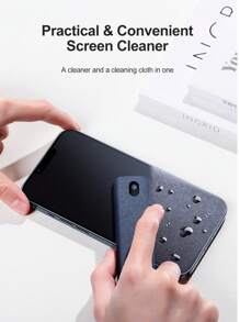 All In One Screen Cleaner, Portable Screen Cleaner Kit,Display Cleaner For Car Display, Smartphone And Tablets, Mobile Phone Cleaning Set, Screen Cleaner Spray, Touchscreen Mist Cleaner Spray,Screen Cleaner Tool,Laptop Screen Cleaner Kit,TV Screen Cleaner, Tablet And IPad Cleaner, Monitor Cleaner, LCD Cleaner, PC Cleaning, Smartphone Cleaning Set,For Camera, Laptop, Phones, Monitors