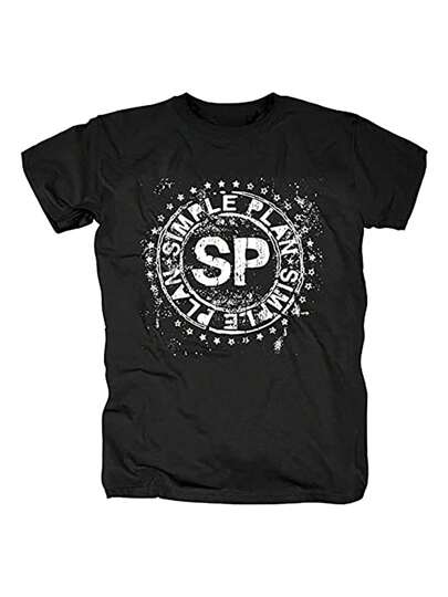 Simple Plan 日本限定 Tシャツ L SAINT M×××××× - 【コラボ】SM-HR8-0000-C22 / SW_SS TEE / KIKI