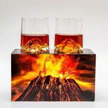 Bicchiere di cristallo da whisky da 8,5 once (241g) per bere bourbon, cognac, whisky scozzese, cocktail