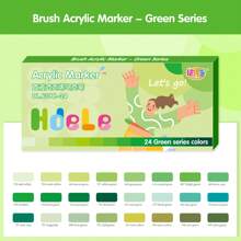 120 Farben/Set kreative professionelle gerade flüssige Acrylmarker mit automatischer Tintenkontrolle zur Verwendung für Felsen Malerei, Keramik, Holz, Leinwand, Glas, Stein, Stoff, Kartenherstellung, Kunstbedarf