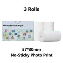 Mini Camera Instant Print Paper, Camera Paper Roll Refill, Thermal Printer Paper For Most Instant Print Camera, Receipt Paper And Mini Printer Paper Roll